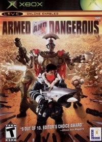 Armed and Dangerous PAL Xbox PAL box art
